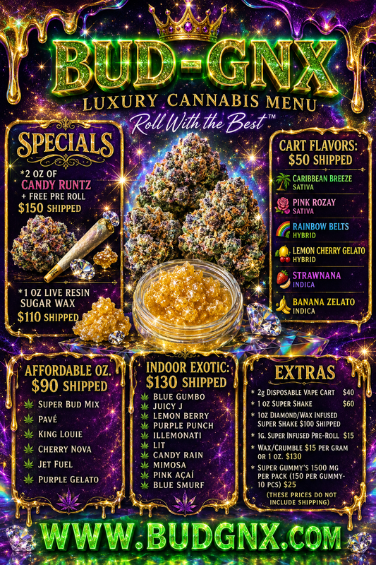 BUD-GNX Live Menu Order