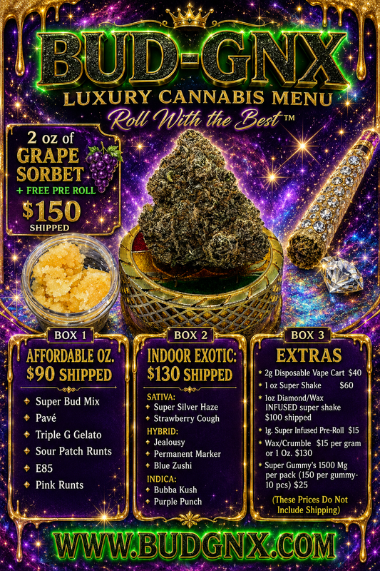 BUD-GNX Live Menu Order